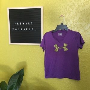 Girls Under Armour Short Sleeve